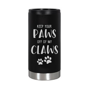 White Claw Coozie Slim Can Cooler [Pack Of 4], Ain't No Laws When You're  Drinking Claws, Skinny Beer Cans Coolie Skinny Insulators, White Claw Can