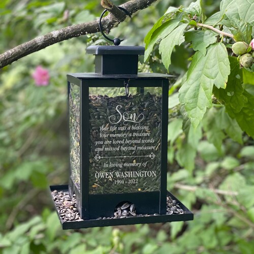 Loss of Son Loss of Child Sympathy Gift Bird Feeder Etsy