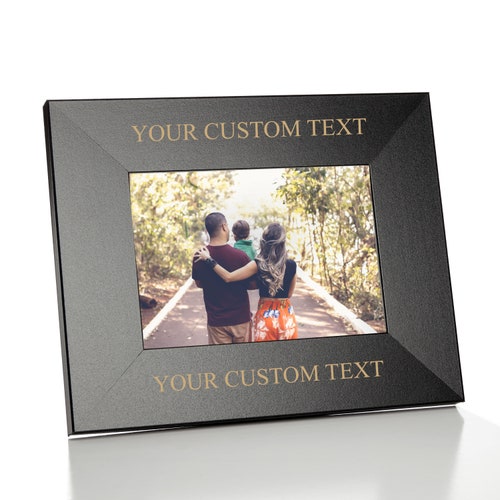Create Your Own Picture Frame Custom Engraved Picture Frame Etsy