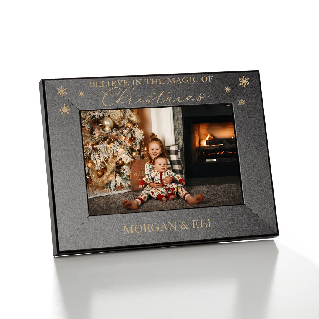 Magic of Christmas Picture Frame Kids Christmas Picture Frame