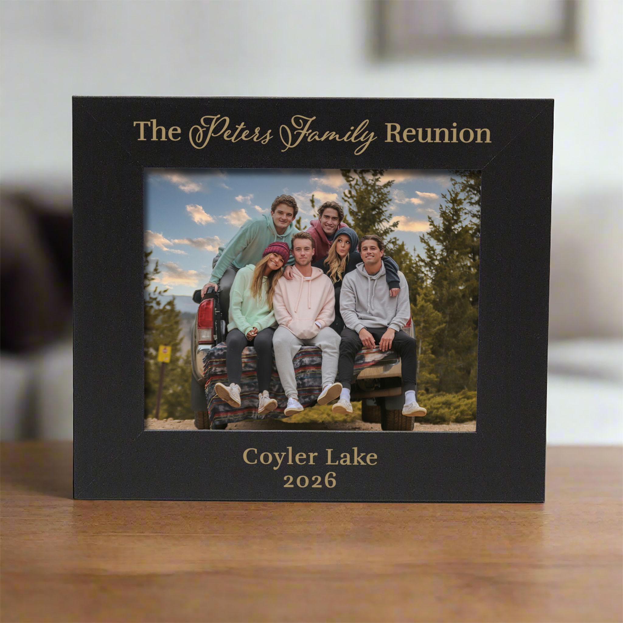 Reunited Frame Personalized Family Reunion Frame | Picture Frame for Family Get ...