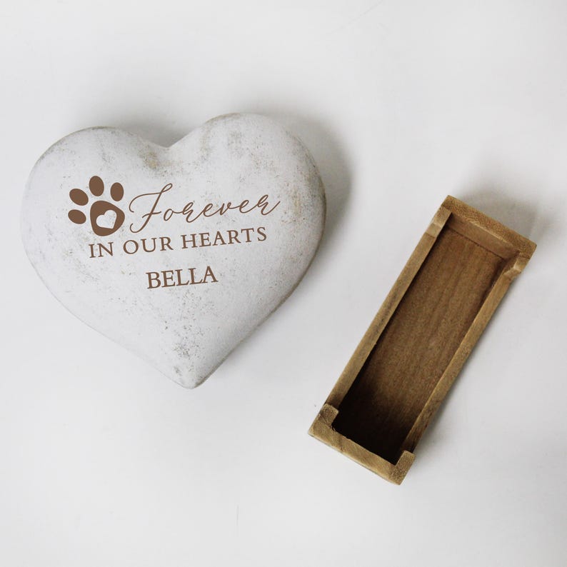 Dog Memorial Gift | Pet Memorial Gift | Loss of Dog Gift | Pet Loss Gifts Dog | Forever in Our Heart Remembrance Gift | Dog Memorial Plaque image 6