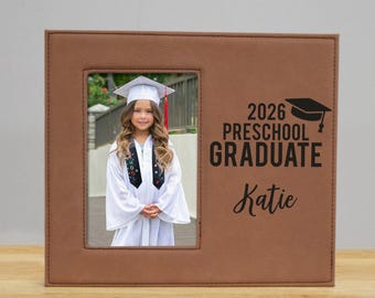 Preschool Graduation Frame | Personalized Preschool Graduate Gift | 2026 Pre-K Graduation Picture Frame | Preschool Grad Gift Customized
