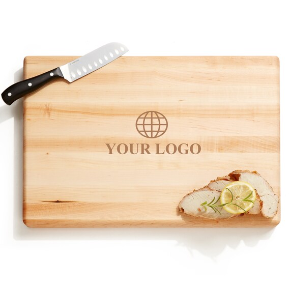 Custom Cutting Board With Logo Corporate Gift Cutting Boards Etsy