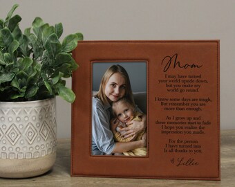 Mother's Day Gift | Personalized Mother's Day Picture Frame | Mother's Day Gift from Toddler or Baby | First Mother's Day Gift from Daughter