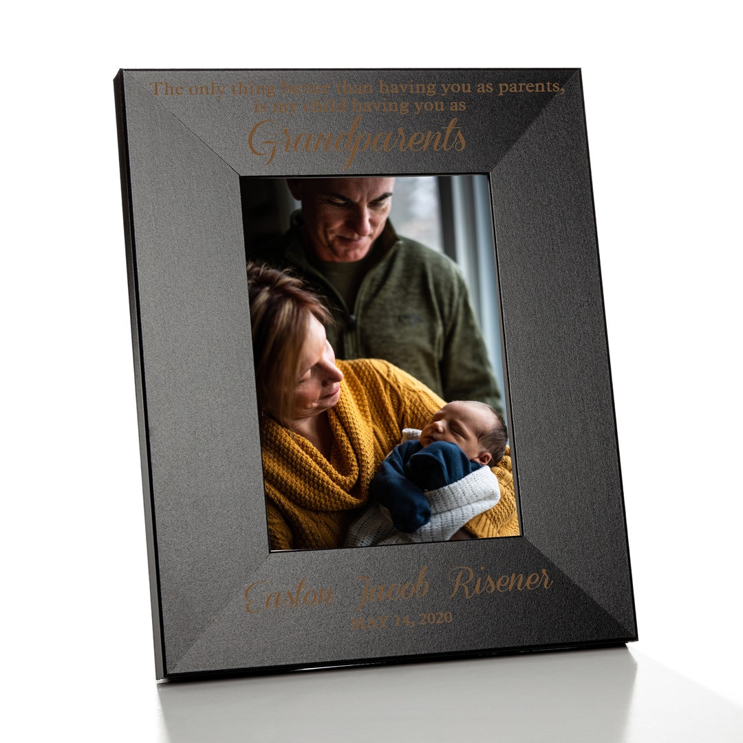 New Grandparents Picture Frame Personalized Grandparents Picture Frame Gift for New Grandparents