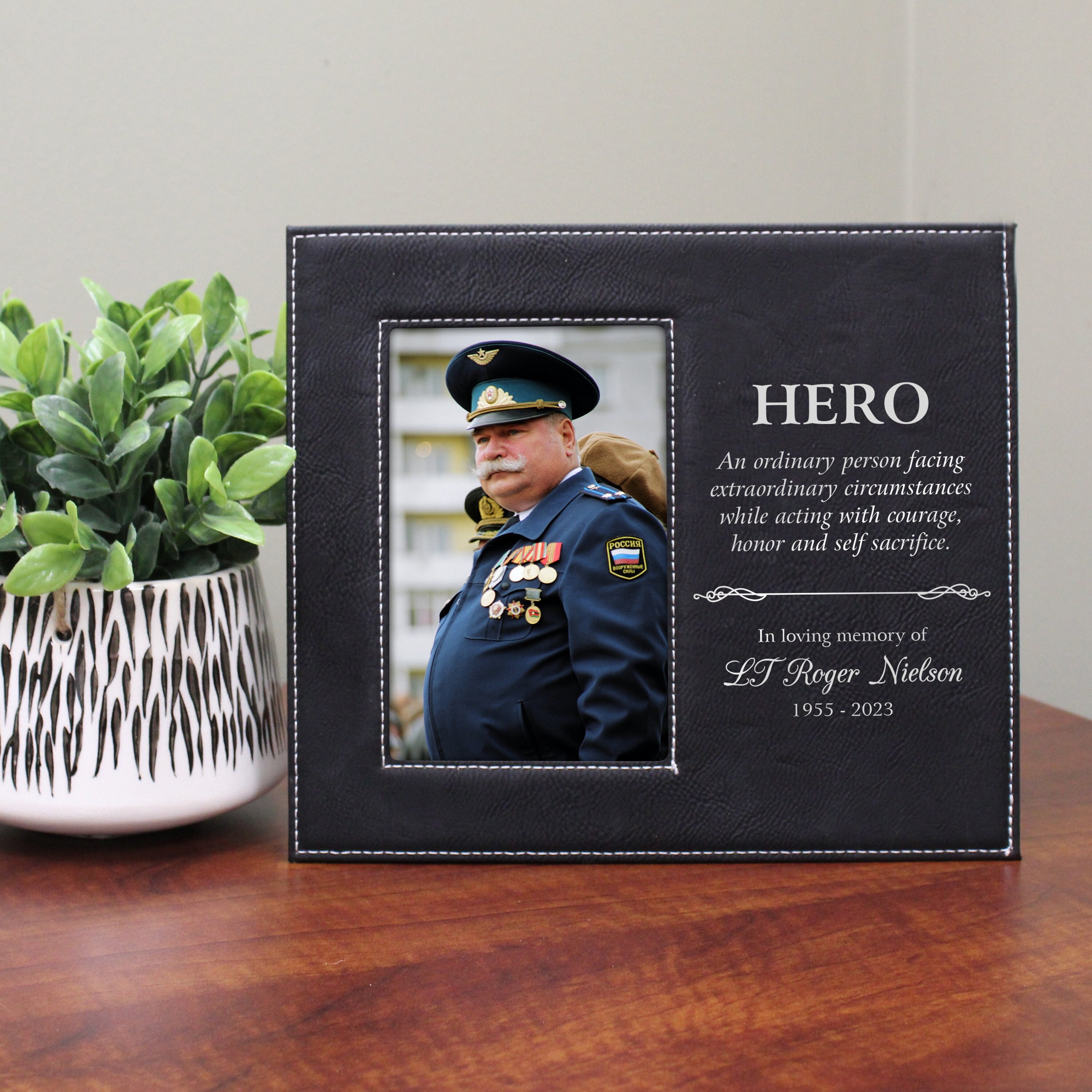 Policeman's Prayer, Personalized Picture Frame Gifts for Men Police of