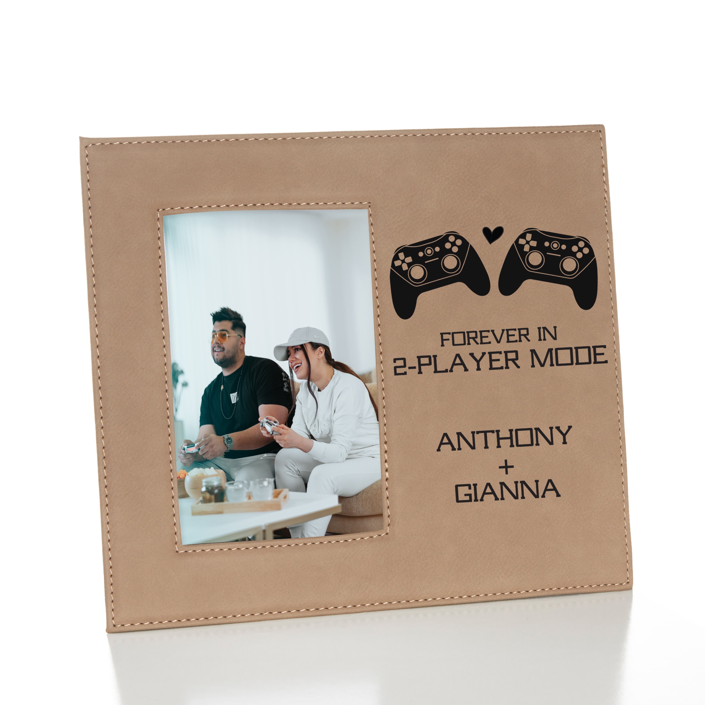 Gamer Gift, Gaming Anniversary Forever in 2 Player Mode Picture Frame  Personalized Couple Gift Wedding Geek Engagement - Yahoo Shopping