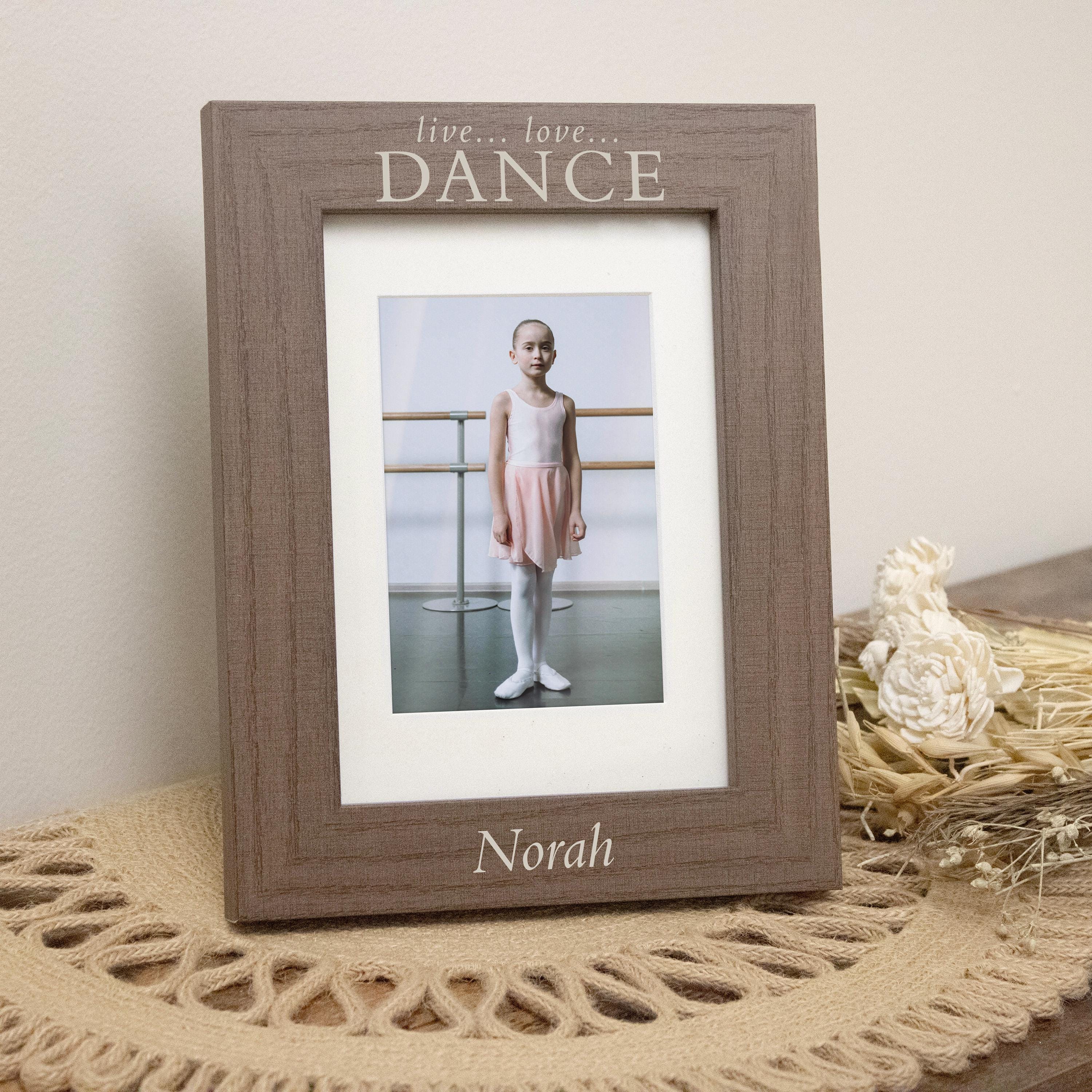 Dance Picture Frame | Personalized Dance Picture Frame | Ballet Dancer ...