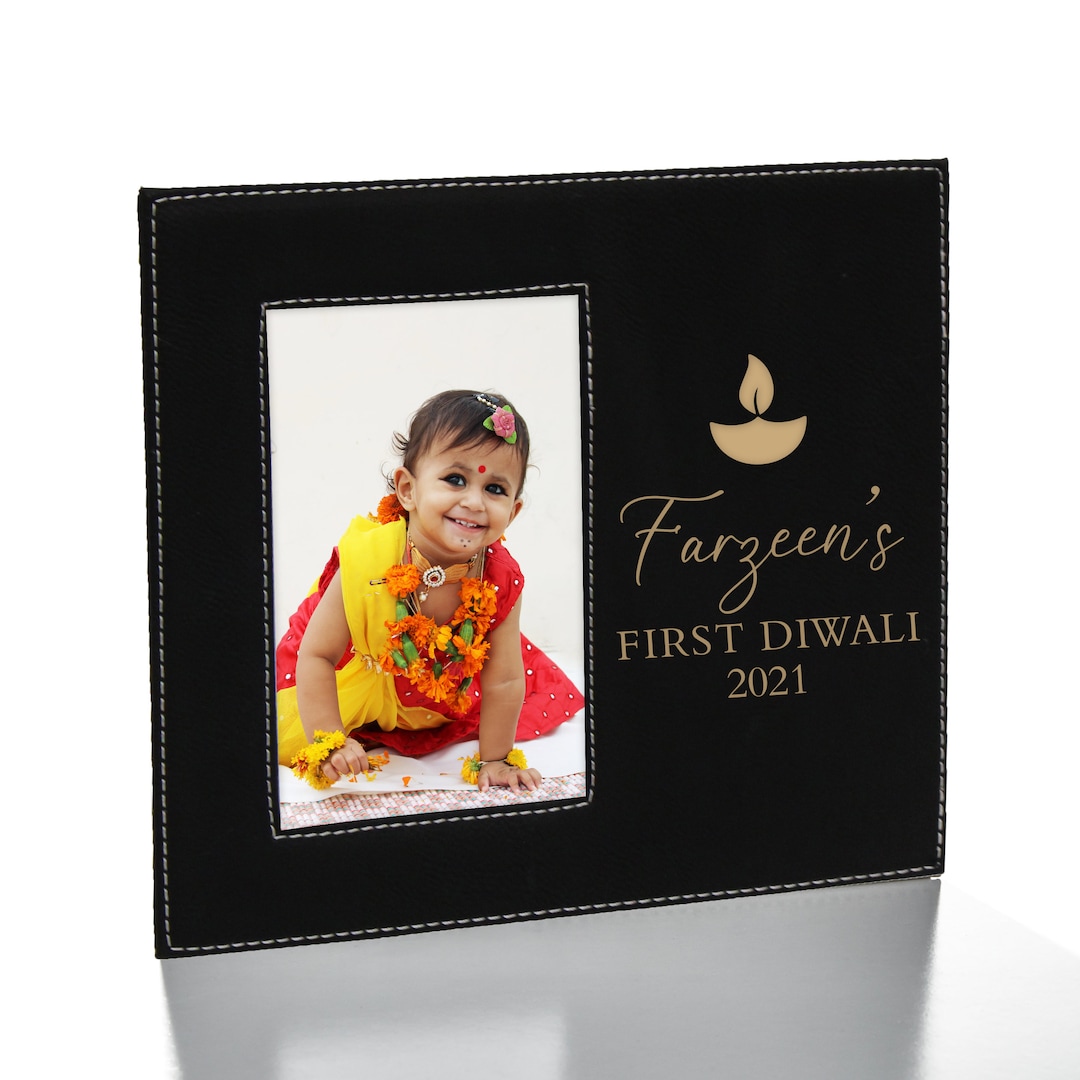 My First Diwali Picture Frame, Baby's First Diwali Gift, My First