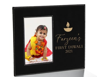 My First Diwali Picture Frame, Baby's First Diwali Gift, My First Diwali Gift, Indian Baby Gift, Hindu Baby Gift, Diwali Gift for Baby