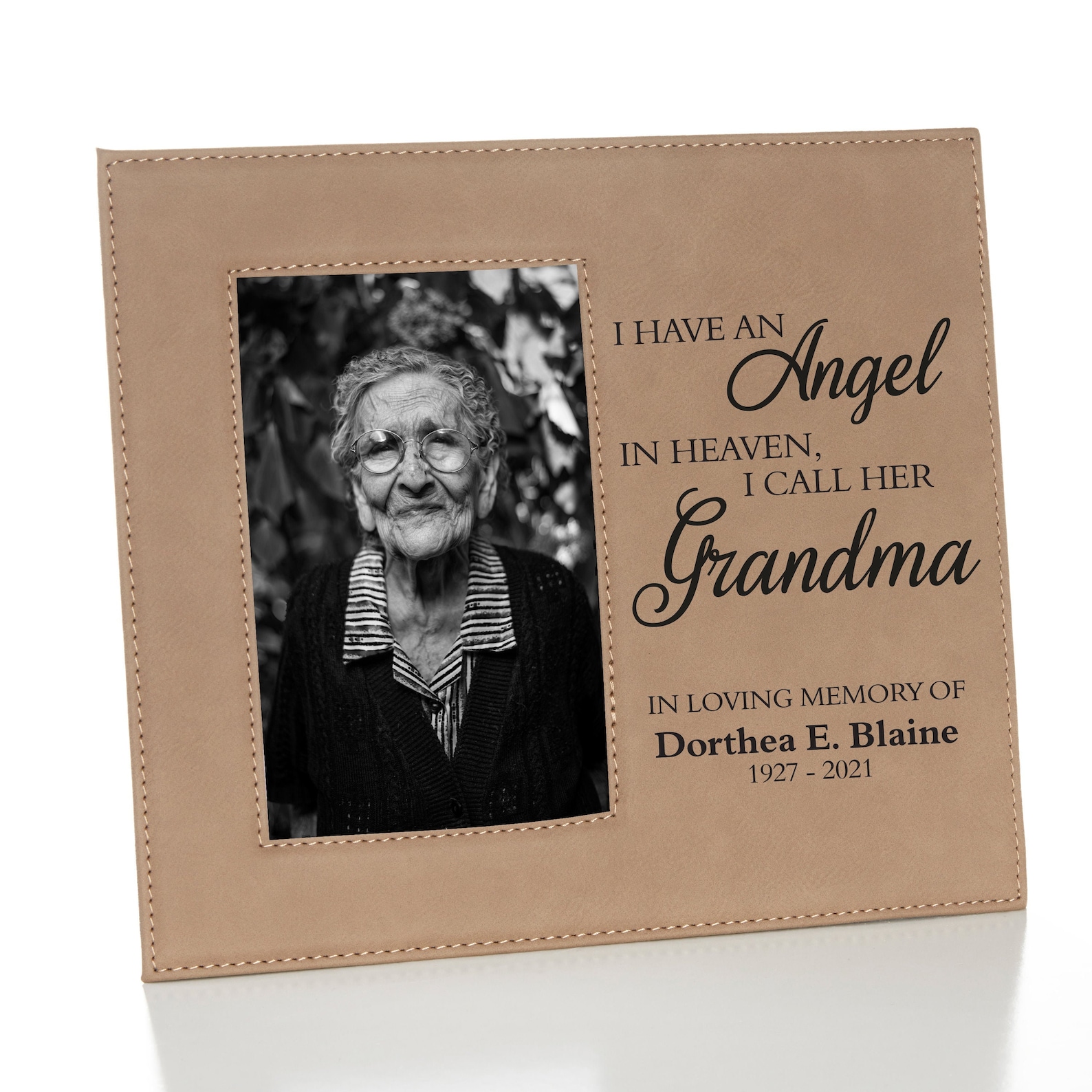 Grandma Memorial Picture Frame Grandmother Sympathy Gift Etsy