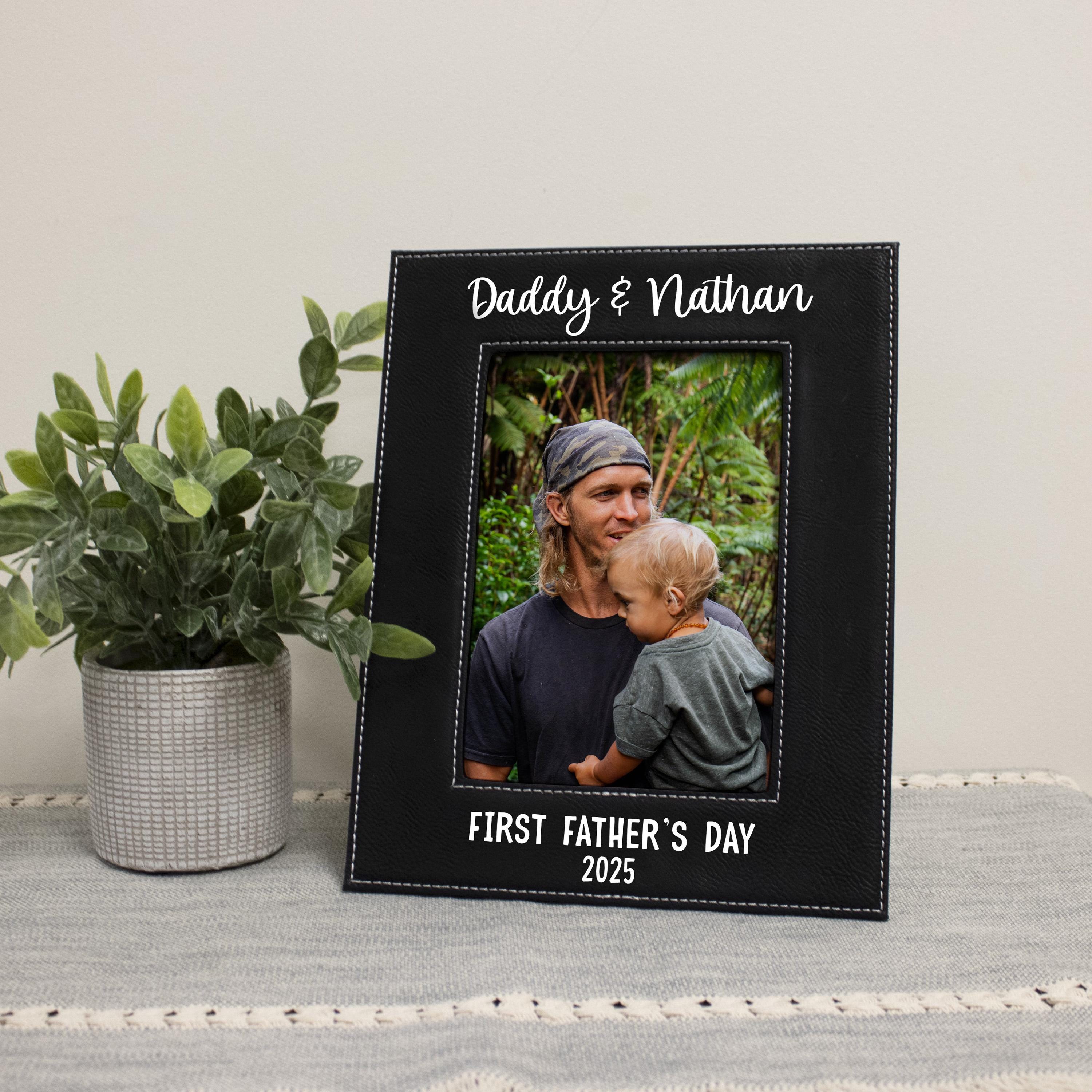 Daddy and Me First Father's Day Picture Frame | 2025 First