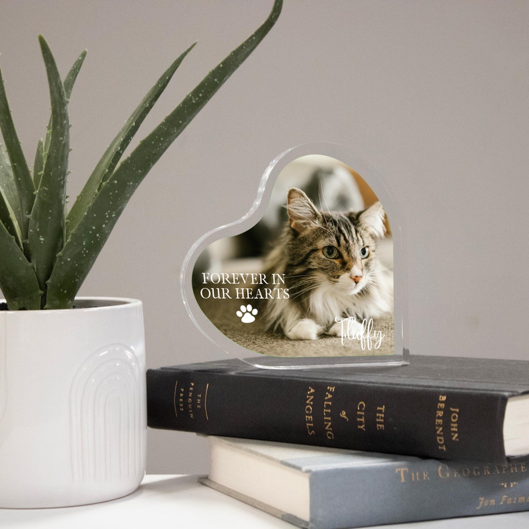 Personalized Cat Memorial Gift | Loss of Pet Sympathy Gift | Custom ...