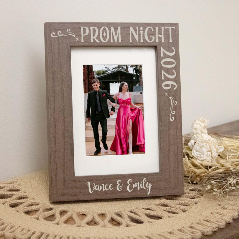 Frame Design Prom Prom Picture Frames | Personalized Prom Gifts | 2026 Prom Photo Frame ...