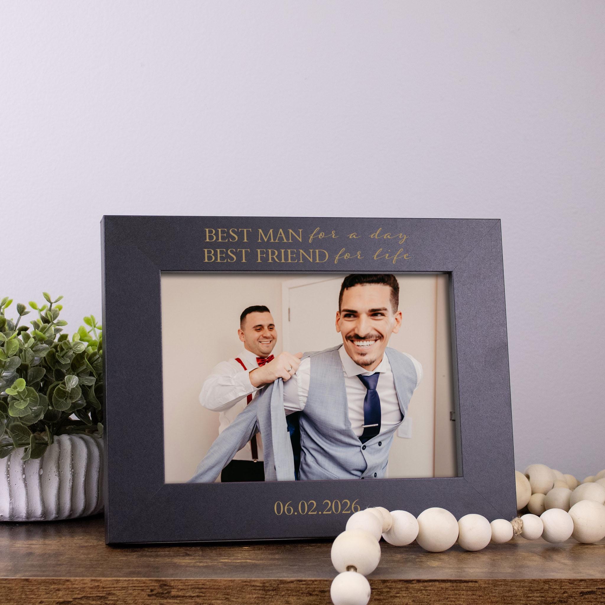 Best Man Picture Frame