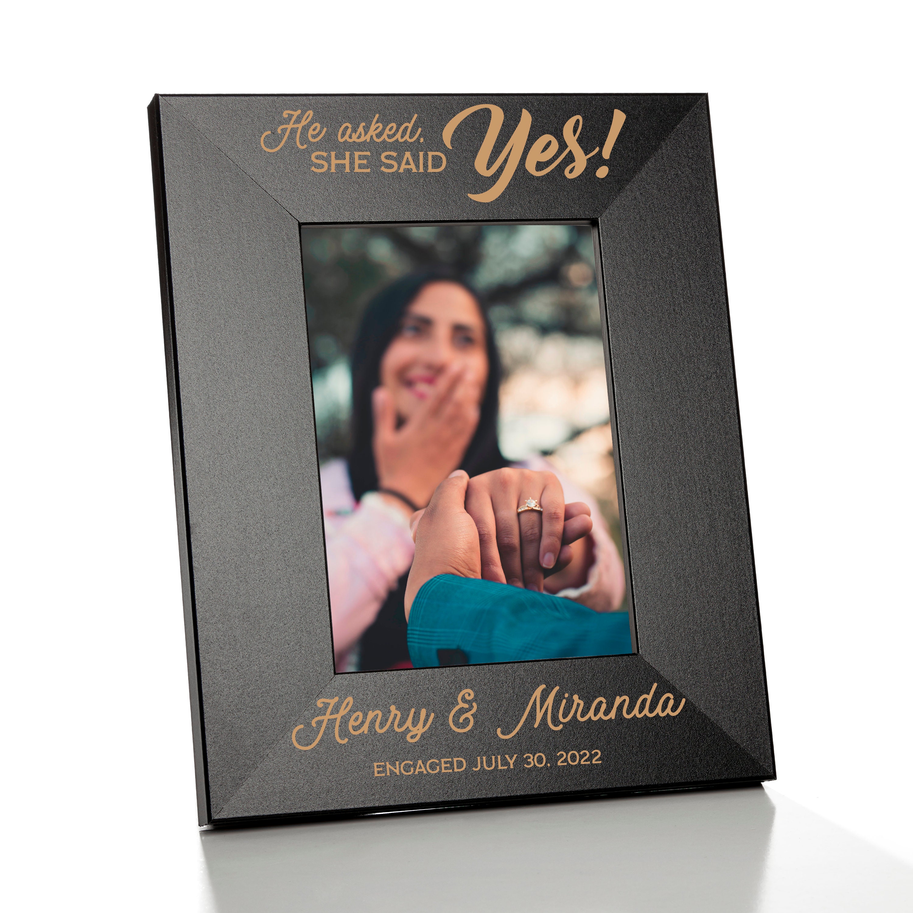 Personalized Engagement Picture Frame Picture Frame for Etsy