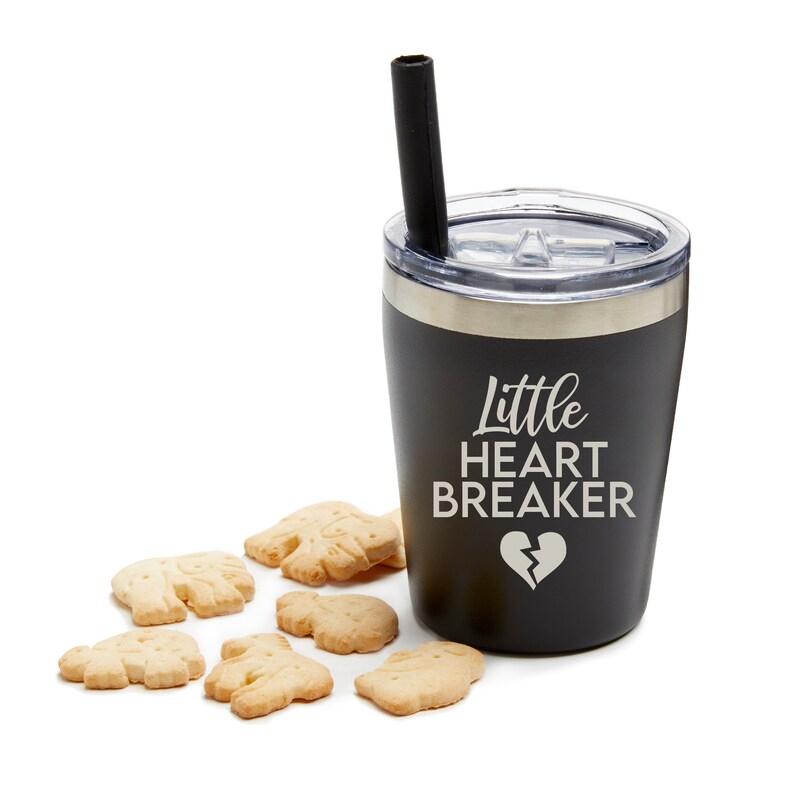 Little Heart Breaker Cup for Toddler Boys Valentine/'s Day Gift for Boys Little Heart Breaker Kids Tumbler Boys Valentines Day Gift