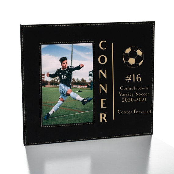 Soccer Picture Frame Soccer Player Picture Frame Gift | Etsy