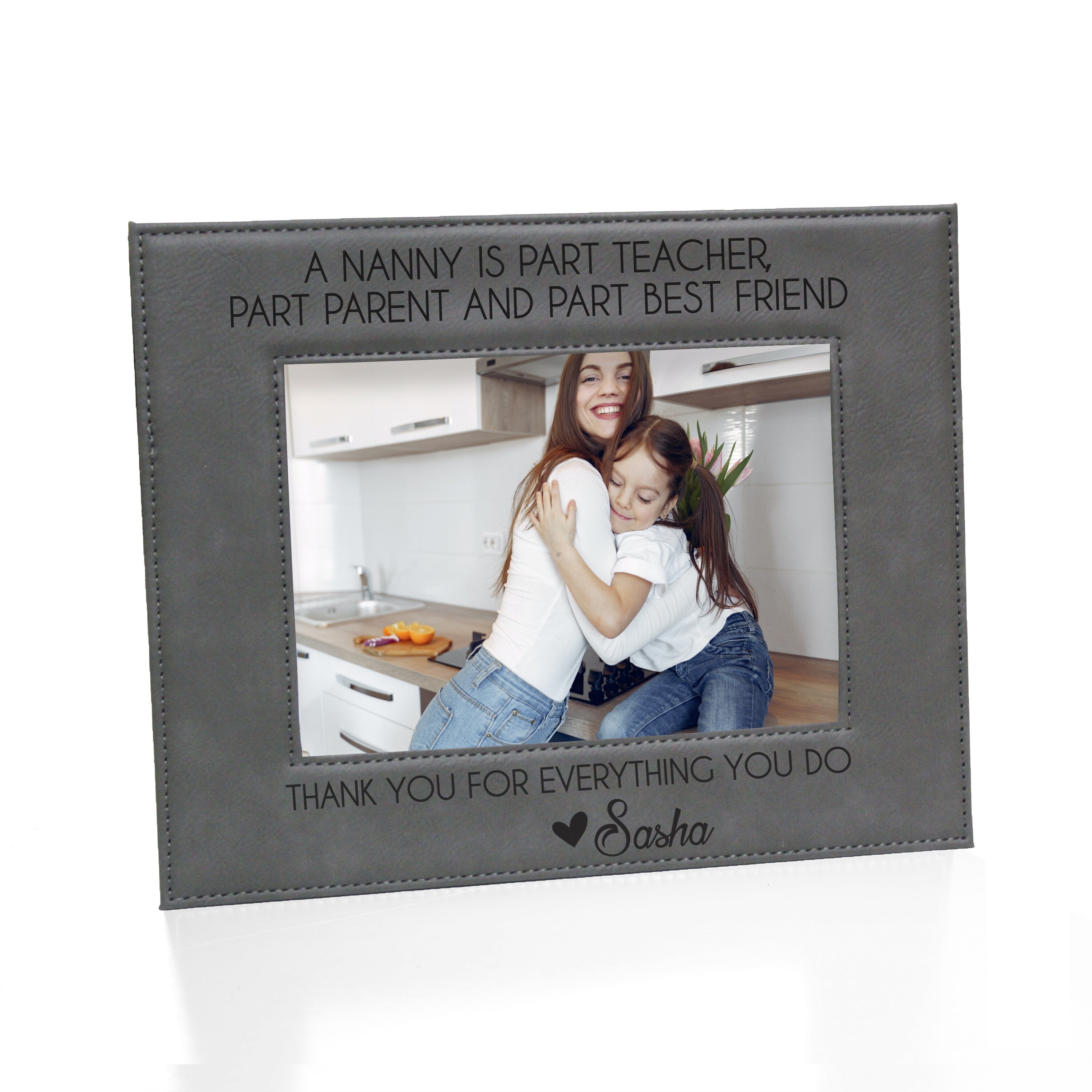 Nanny Picture Frame Personalized Nanny Babysitter Picture Etsy