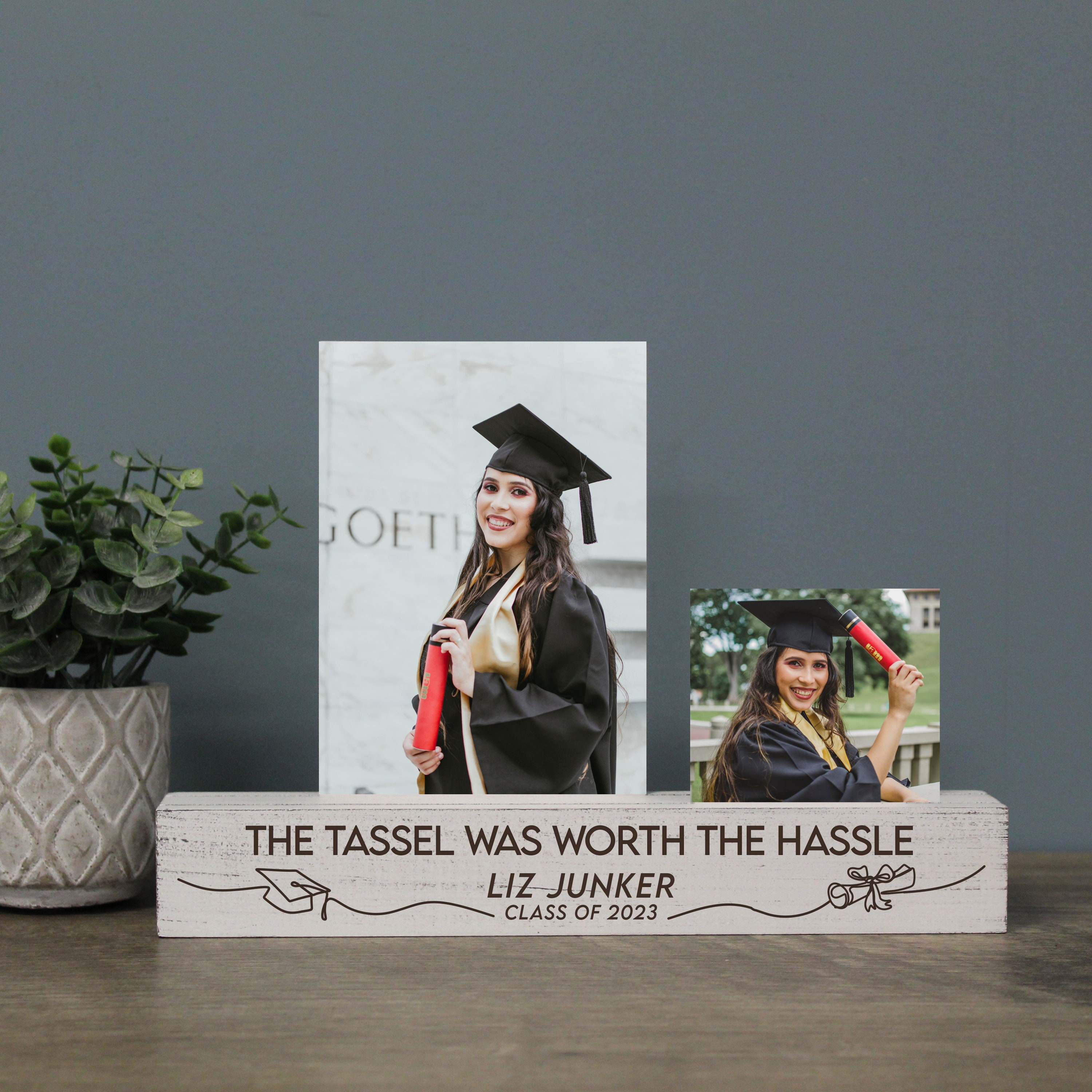 2024 Graduation Photo Bar Gift Tassel Was Worth the Hassle
