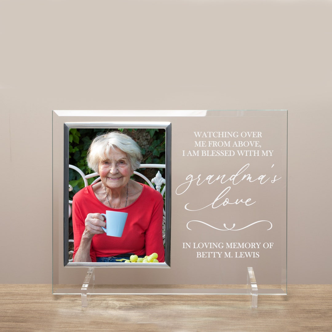 Grandma Memorial Gift Loss of Grandmother Gift Grandma Memorial Picture
