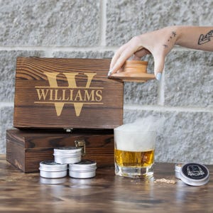 Whiskey Smoker Kit | Cocktail Smoker Kit Set | Engraved Smoker Set | Bourbon Smoker Kit | Smoked Old Fashioned Kit | Whiskey Lover Gifts