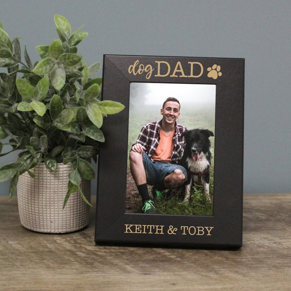 Dog dad 2025 picture frame