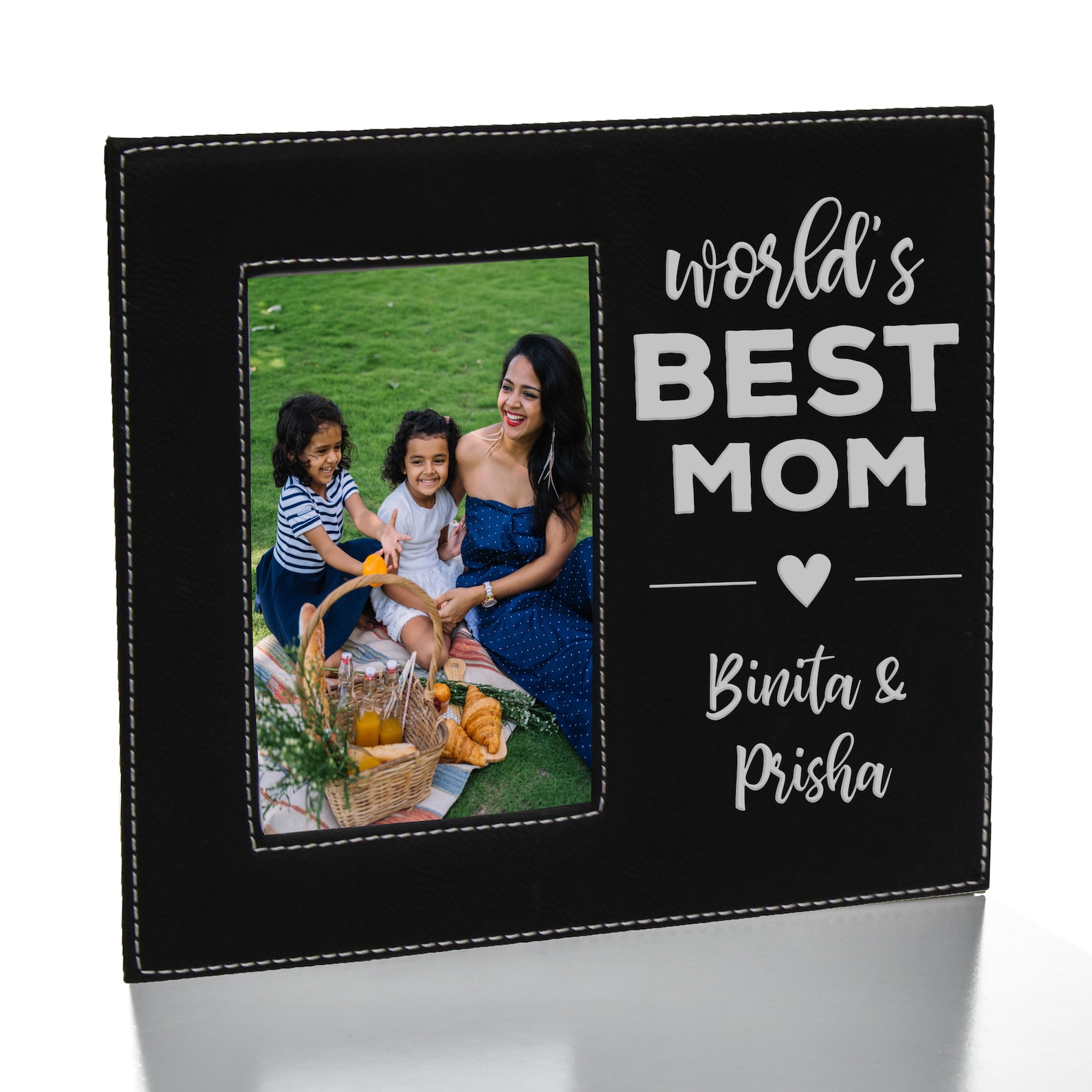 World's Best Mom Picture Frame Personalized Mom Picture Etsy