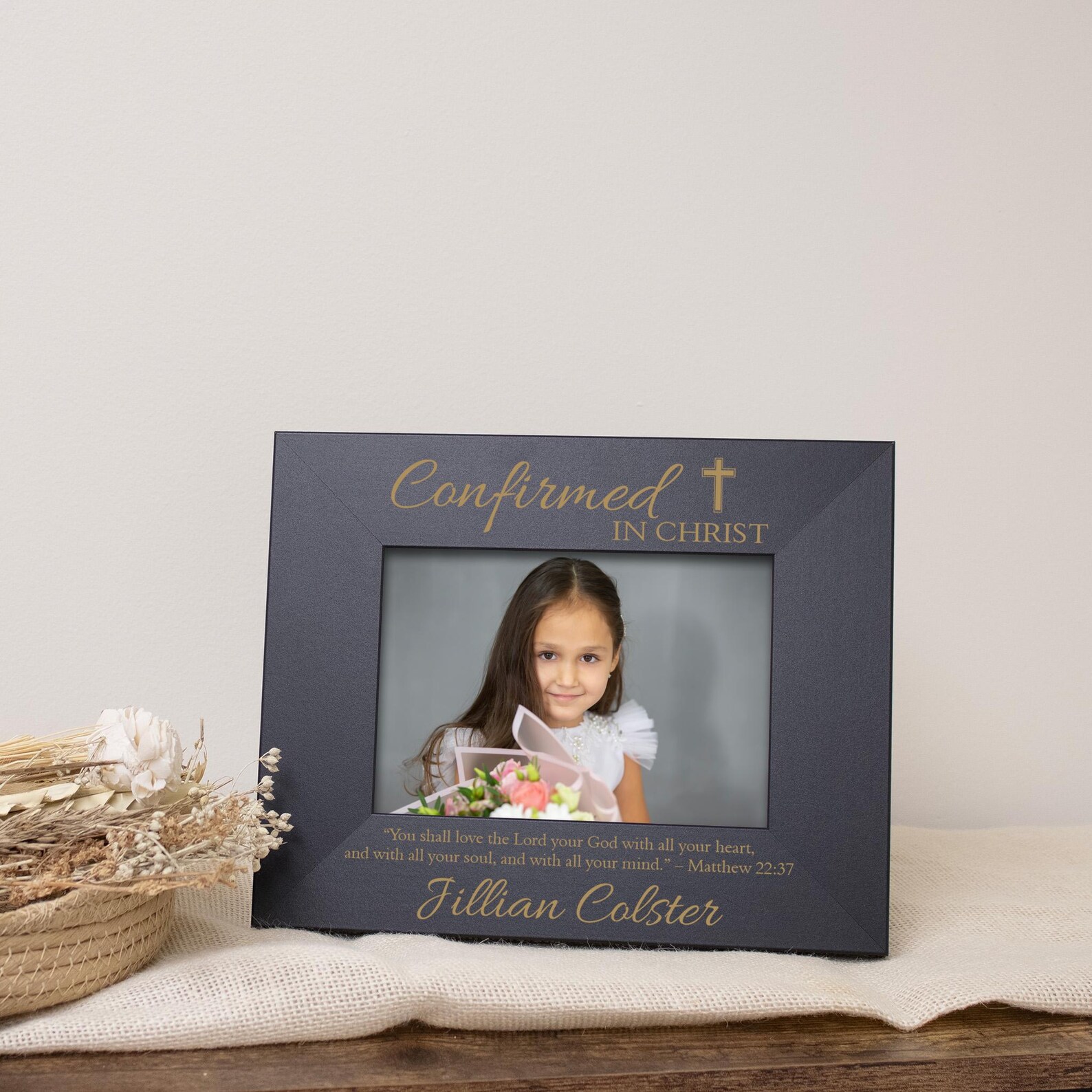 Confirmation Picture Frame | Personalized Confirmation Gift | Boy ...