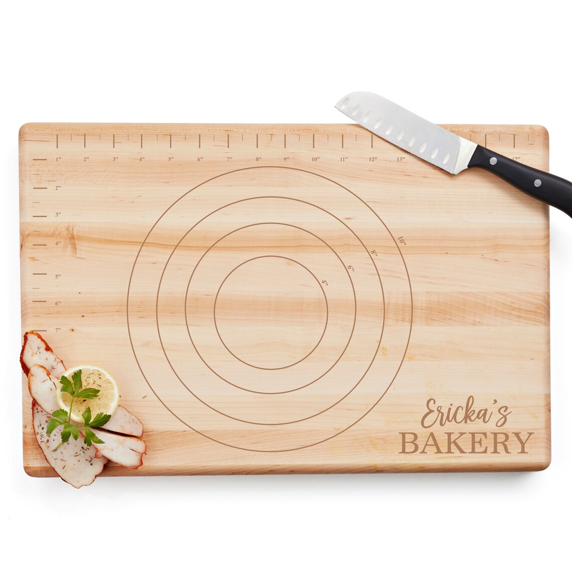 Personalized Pastry Board Large Wood Pastry Board Custom Etsy