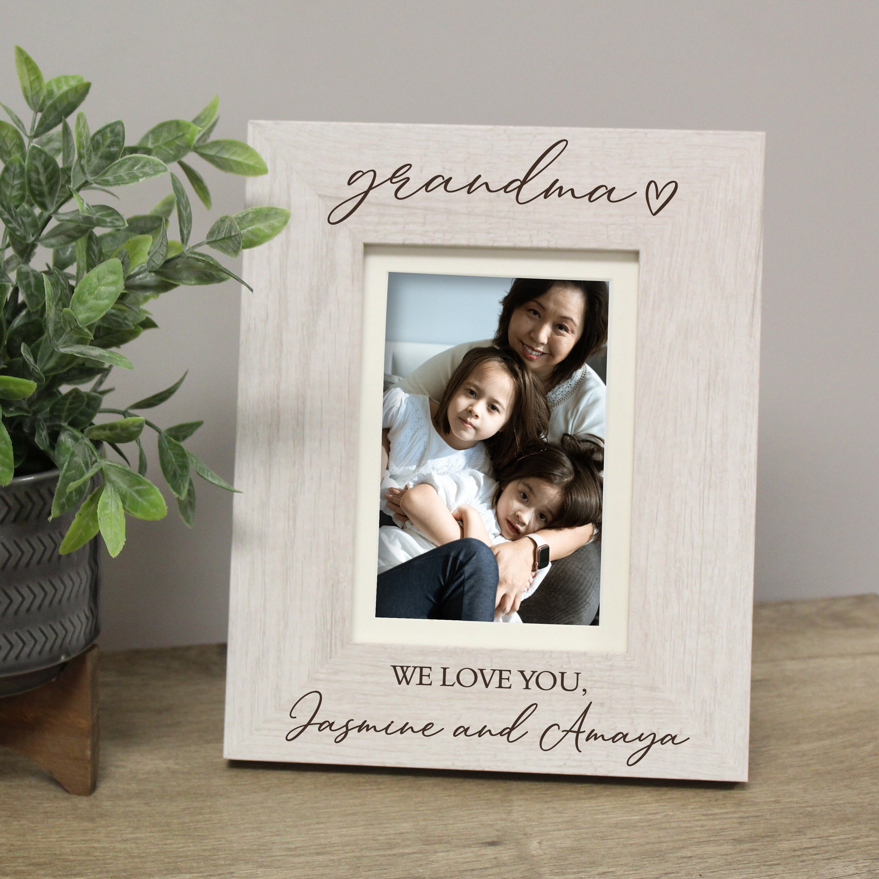cocomong Gifts for Grandma, Grandma Gifts for Mothers Day, Grandma Picture  Frame, Gift from Grandchildren, Grandparents Day Christmas Gifts - Holds 2
