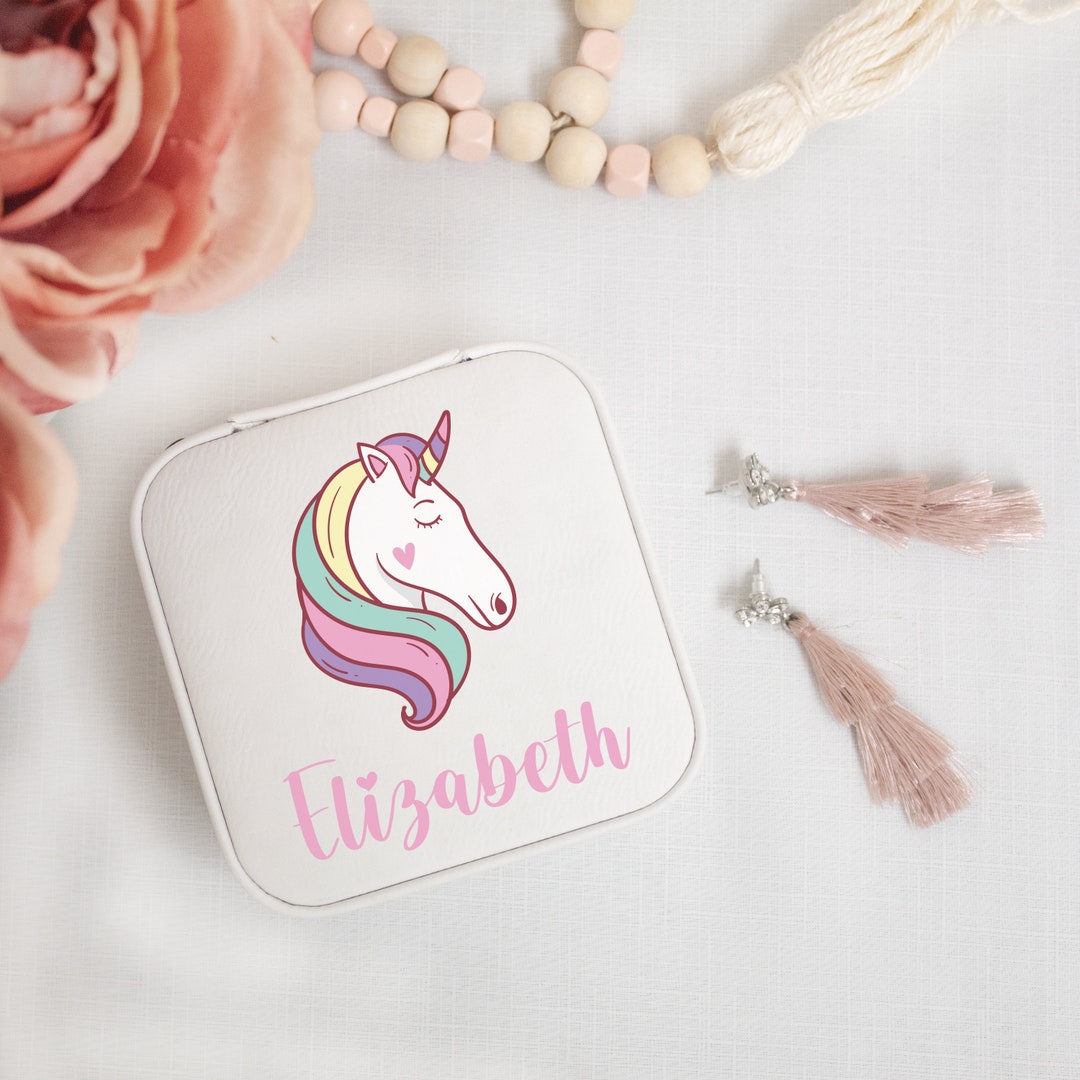 Jewelry Box for Girls Personalized Unicorn Jewelry Box Little Girl