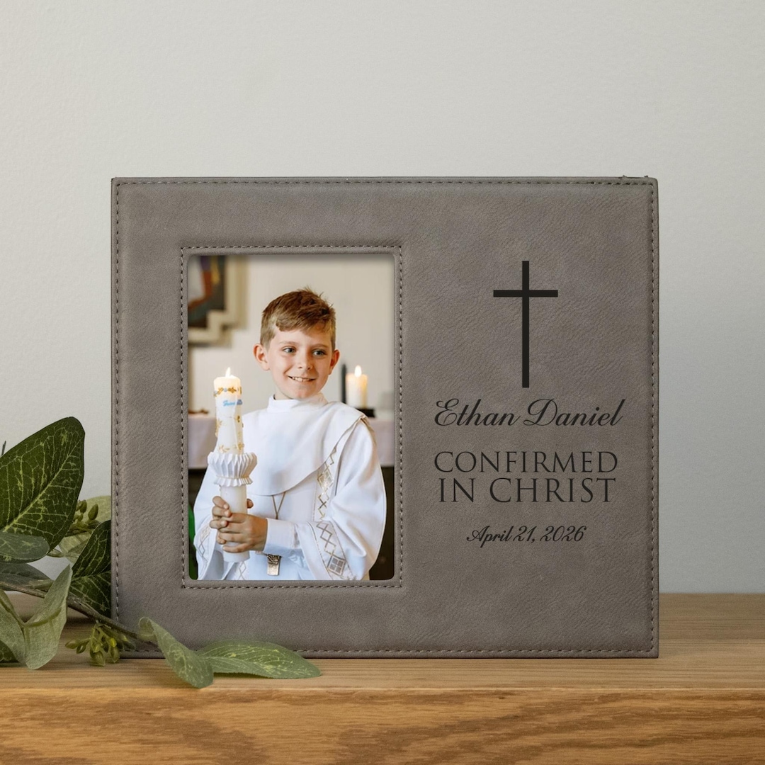 Confirmation Picture Frame | Confirmation Gift Boy | Girl Confirmation ...