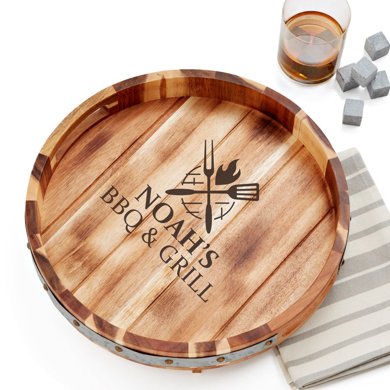 Funny President Brother Grill Platter - Large 14x10 Inch BBQ Serving Tray For Men, Christmas & Birthday Gifts