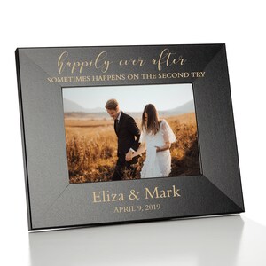 Second Marriage Picture Frame | Personalized Second Marriage Photo ...