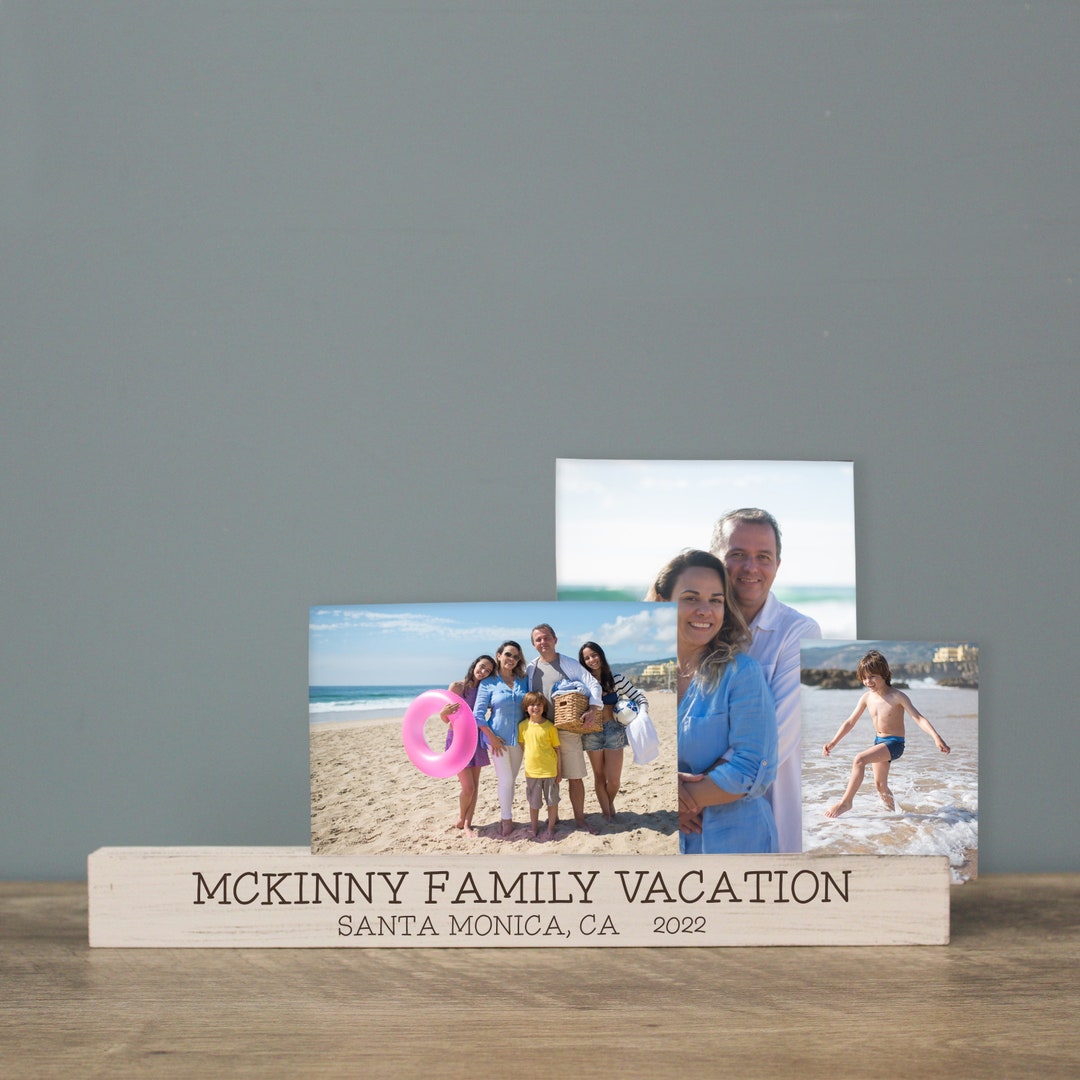 Family Vacation Picture Frame Display Beach Vacation Pictures Vacation