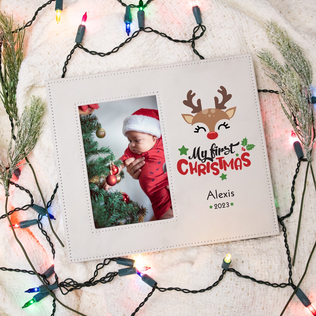 My First Christmas Picture Frame 