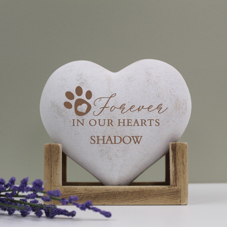 Custom dog memorial keepsake gift