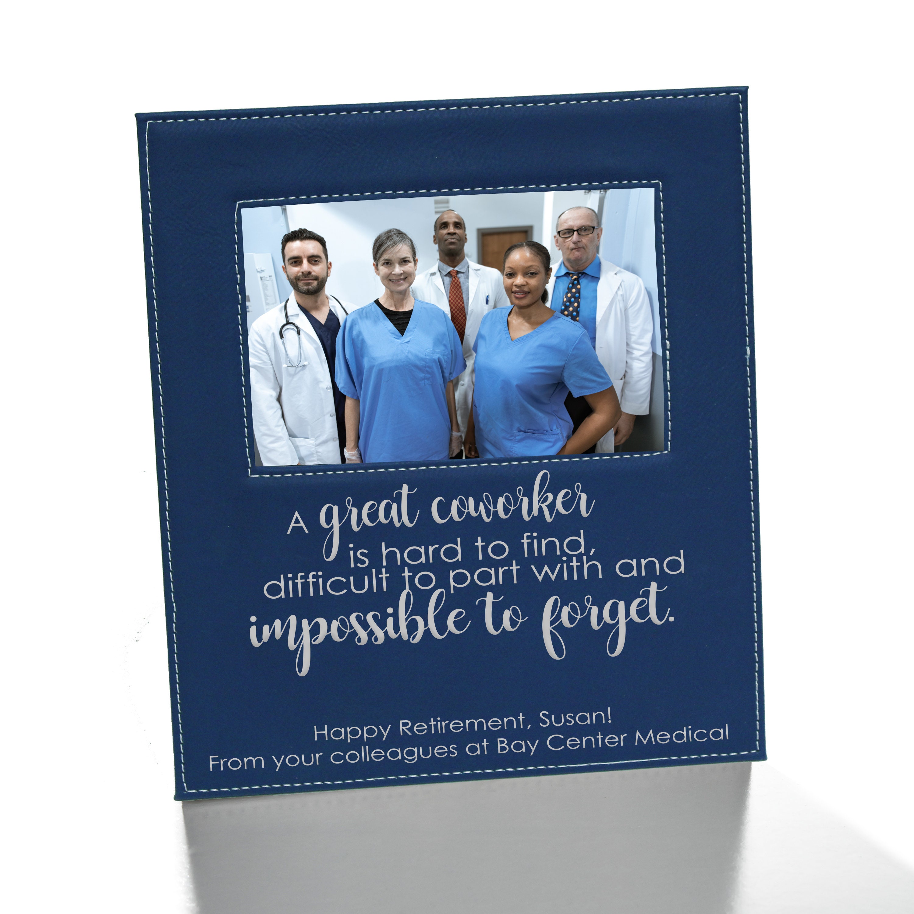 Coworker Goodbye Gift Picture Frame | Personalized Picture Frame With ...