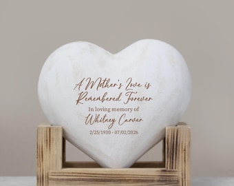 Mother Memorial Plaque | Personalized Mom Sympathy Gift | Mom Memorial Sign | Mom Bereavement Gift | Mom Condolences Gift | In Memory Mom