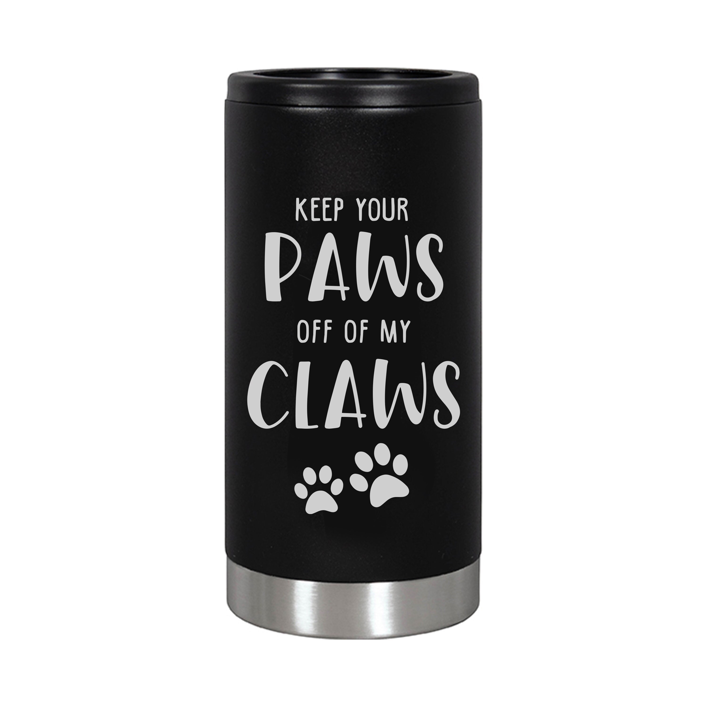 White Claw Skinny Can Coozie Tumbler White Claw Coozie Custom Skinny Coozie  Can Cooler Stainless Steel Hard Seltzer Cooler Laser Engraved
