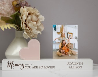 Mother's Day Photo Display Gift | Mommy You Are So Loved Picture Frame | To Mom From Kids | Birthday Gift for Mom | Christmas Gift for Mom