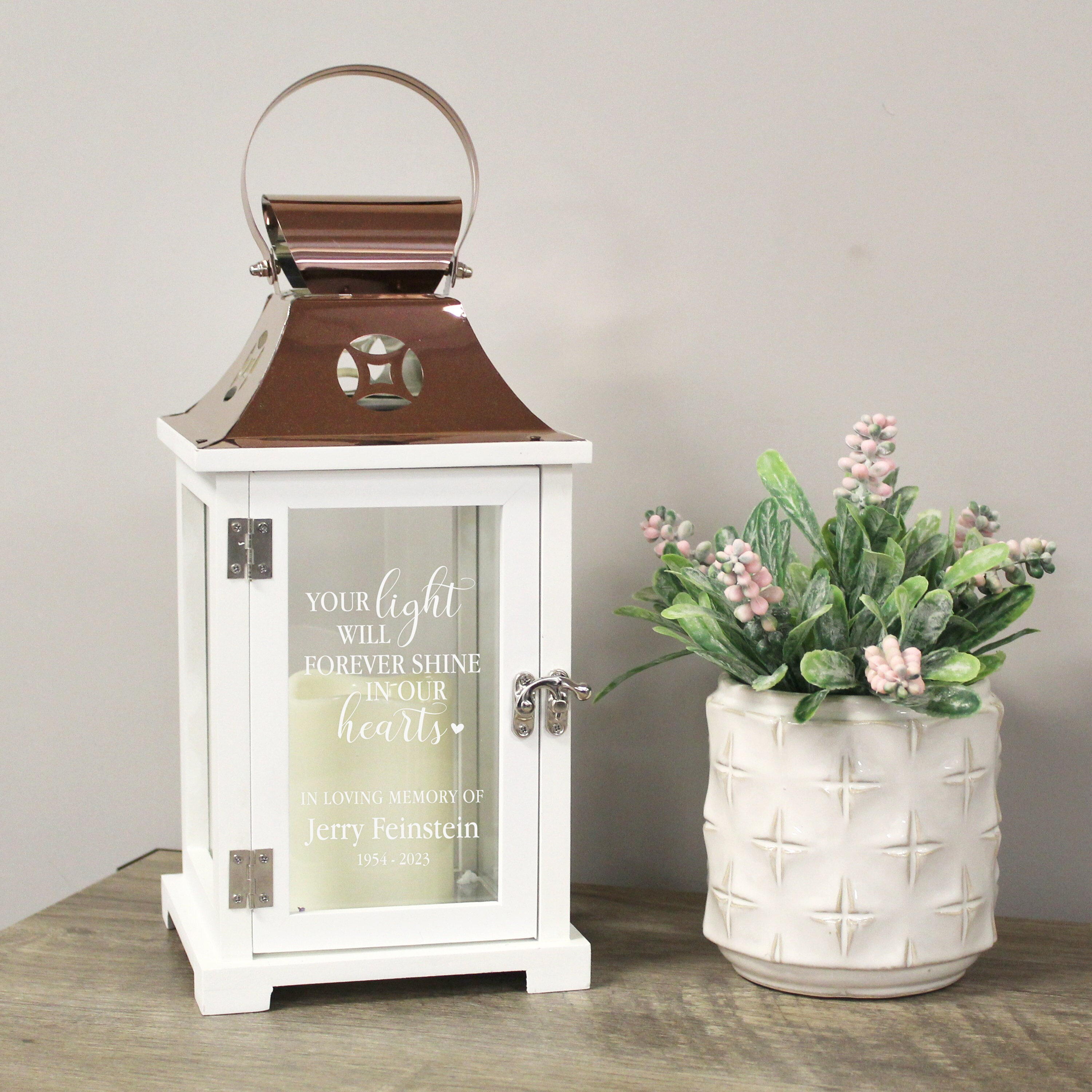 Personalized Memorial Lantern in Memory of Lantern in - Etsy