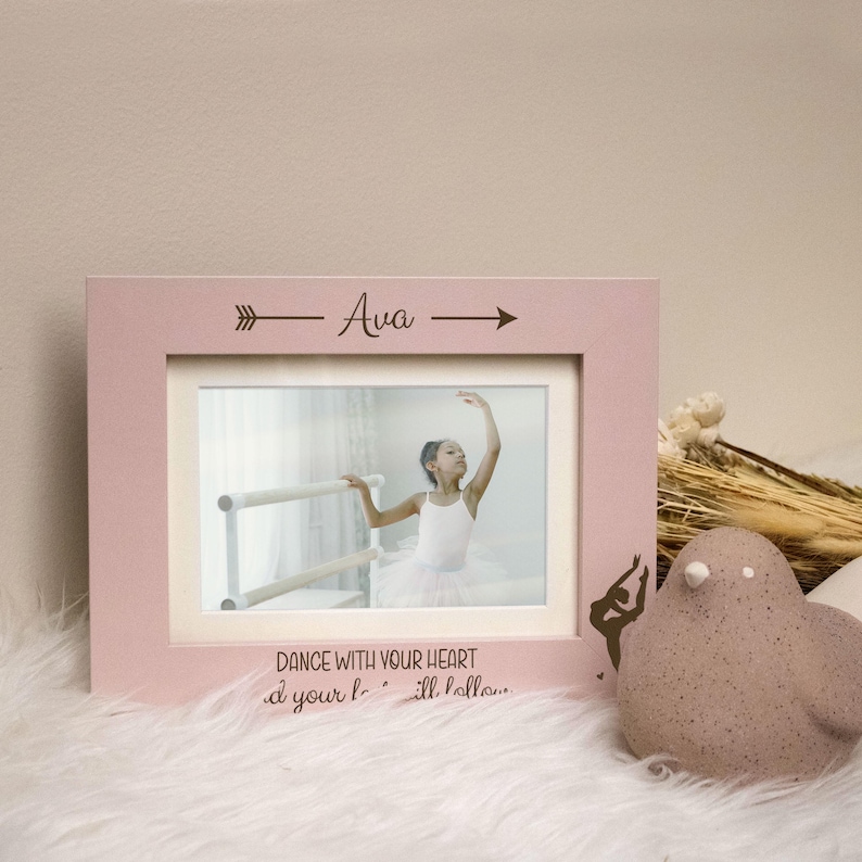 Personalized Dance Recital Picture Frame | Custom Dance Picture Frame ...