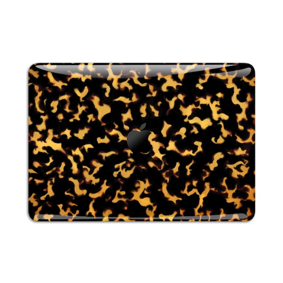 Air 13-inch M2 Case, Tortoise Print MacBook Case, Air M2 MacBook