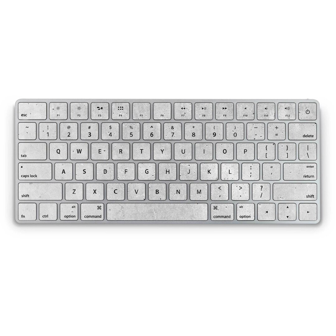 Concrete Magic Keyboard Skin, Apple Magic Keyboard Skin, Concrete Magic