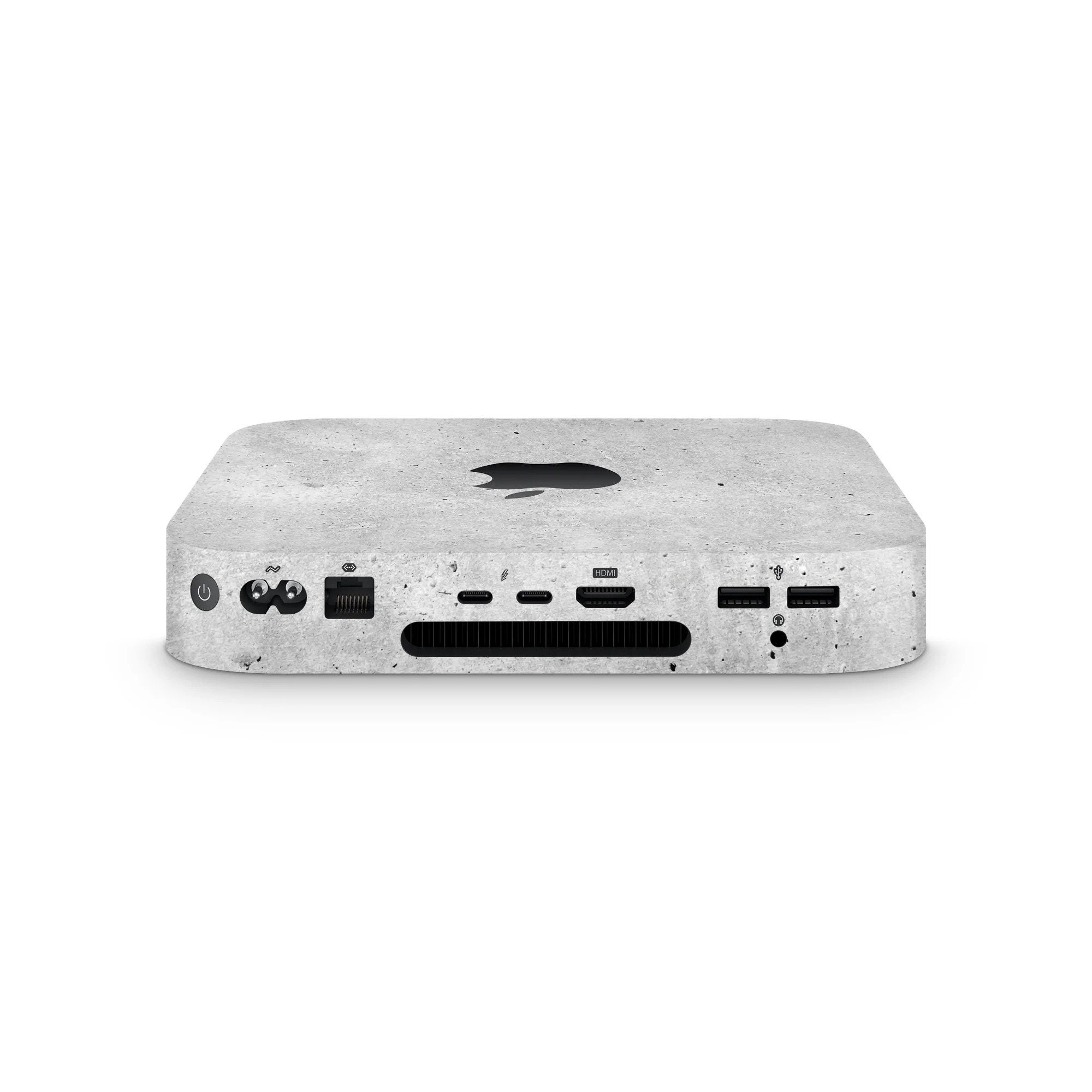 Concrete Mac Mini Skin, Apple Mac Mini Skin, Minimalis Mac Mini Skin ...