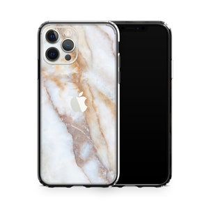 Vanilla Marble iPhone Case, Vanilla Marble iPhone Hardshell, Vanilla Marble Print iPhone Cover