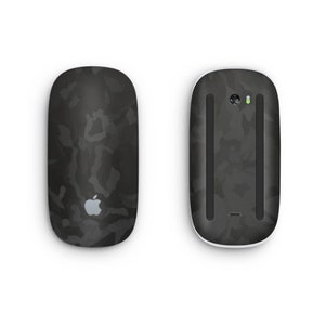 Pelle Black Camo Magic Mouse 2, Pelle Apple Magic Mouse, Pelle Iconica Magic Mouse, Pelle Black Camo Magic Mouse, Custodia Pelle Apple Magic Mouse
